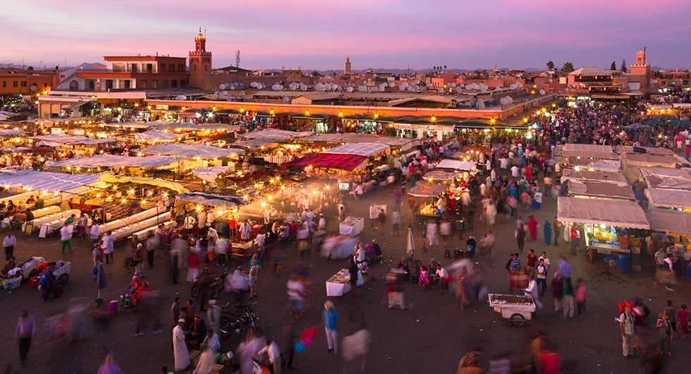 Billige pakkerejser til Marrakech